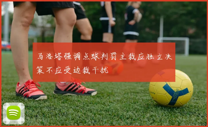 马洛塔强调点球判罚主裁应独立决策不应受边裁干扰